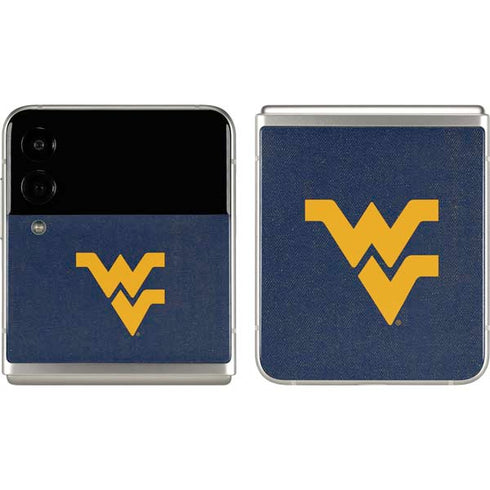 West Virginia University Basketball Galaxy Z Flip3 5G Skin